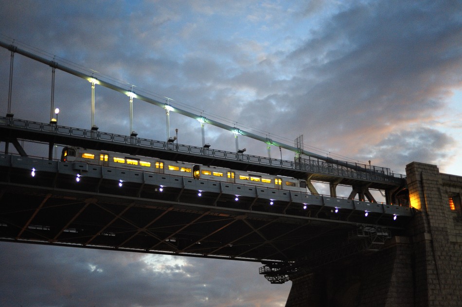 PATCO Train on the Ben Franklin
