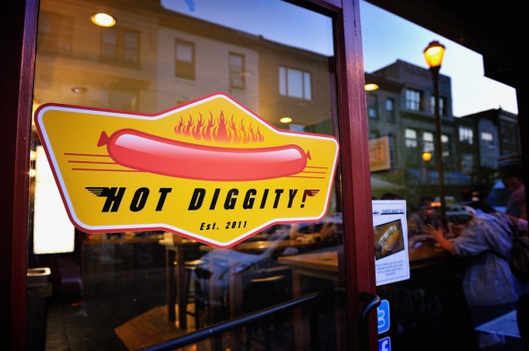 Hot Diggity Sign!